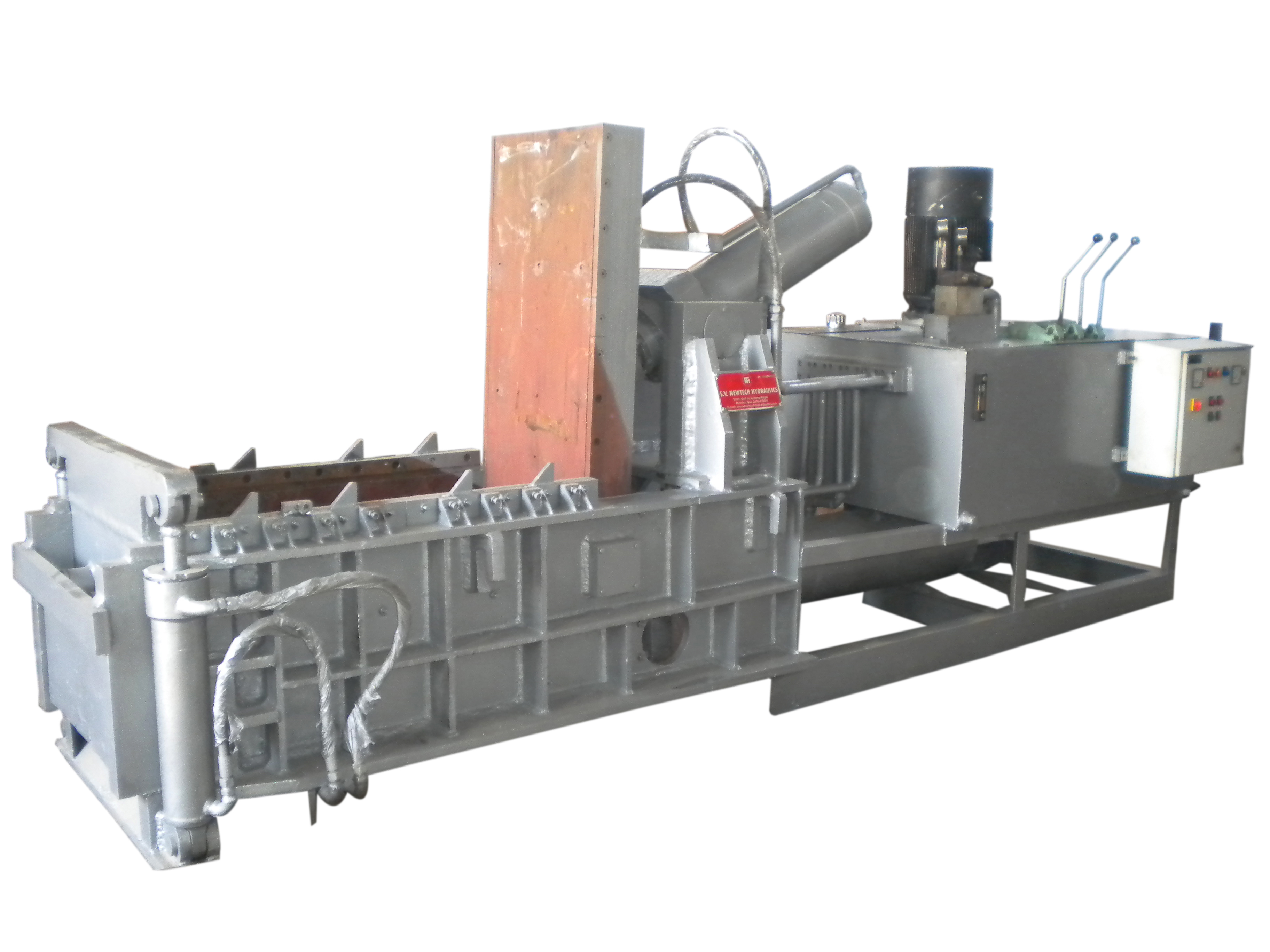 Double Compression Scrap Baling Press Machine